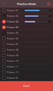 画像ギャラリー No.008のサムネイル画像 / 手拍子の代わりにスマホをタップしてミニマルミュージックを奏でよう。iOS向けリズムゲーム「Steve Reich's Clapping Music」を紹介