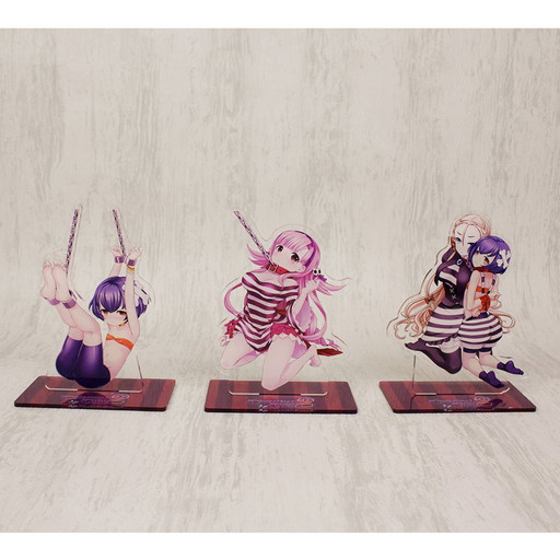 画像ギャラリー No.001のサムネイル画像 / 「クリミナルガールズ2」のイラストを使用したアクリルフィギュアが本日発売