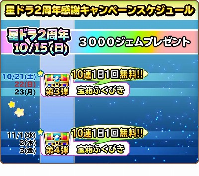 画像ギャラリー No.003のサムネイル画像 / 「星のドラゴンクエスト」，3日連続で“10連宝箱ふくびきプレゼント”