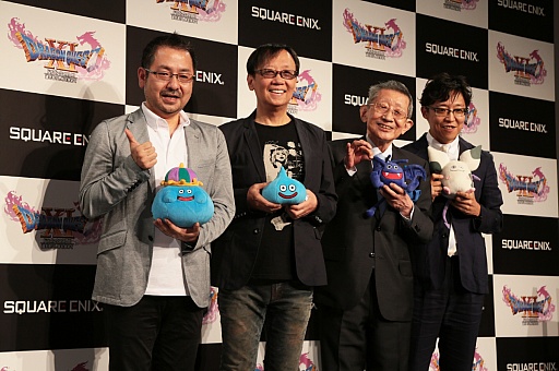 ドラゴンクエスト新作発表会 詳報 ドラゴンクエストxi 過ぎ去りし時を求めて をはじめとする新作の数々を堀井雄二氏が解説