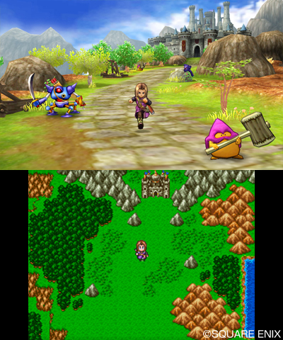PS4/3DS「ドラゴンクエストXI 過ぎ去りし時を求めて」のスクリーン