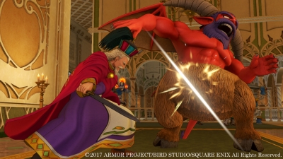 画像ギャラリー No.014のサムネイル画像 / 「ドラゴンクエストXI」最新情報。デルカダール王国の国王と将軍「グレイグ」,軍師「ホメロス」のキャラクター情報が公開に