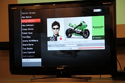 画像ギャラリー No.008のサムネイル画像 / 「MotoGP 15」のメディアブリーフィングが開催。元MotoGPレーシングライダーの中野真矢さんが,現役時代のデータでプレイを披露