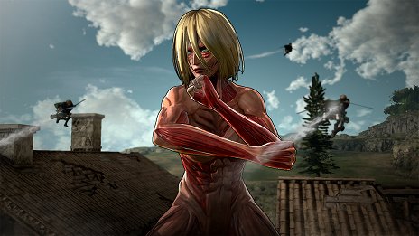 進撃の巨人 女型の巨人との戦いが描かれる第3章のイベントシーンが公開 進撃の巨人 女型の巨人との戦いが描かれる第3章のイベントシーンが公開