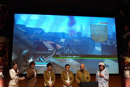 画像ギャラリー No.008のサムネイル画像 / 「進撃の巨人」完成発表会をレポート。オンライン協力プレイが実装される無料アップデートの内容や,体験版のプレイレポートもお届けしよう