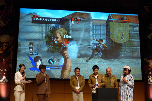 画像ギャラリー No.009のサムネイル画像 / 「進撃の巨人」完成発表会をレポート。オンライン協力プレイが実装される無料アップデートの内容や,体験版のプレイレポートもお届けしよう