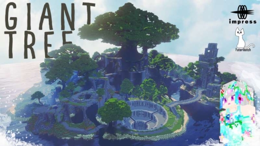 Minecraft のマーケットプレイスに巨大樹のある島 Giant Tree が登場