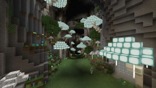 Minecraft のマーケットプレイスに巨大樹のある島 Giant Tree が登場