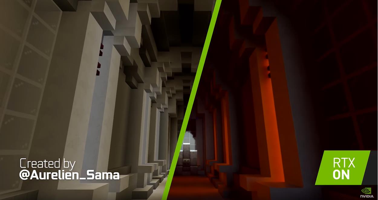 リアルタイムレイトレーシング対応の Minecraft With Rtx は 単にビジュアル面が向上しただけではない