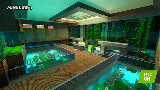 ���������꡼ No.010�Υ���ͥ������ / �쥤�ȥ졼�����б��ǡ�Minecraft with RTX�פΦ��Ǥ�4��17���˸�����ʪ���١���������󥰤�DLSS 2.0�ˤ��б�