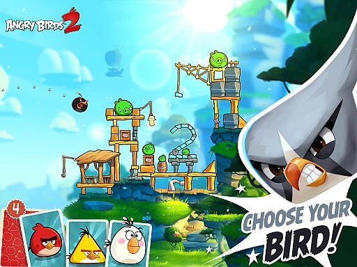 画像ギャラリー No.002のサムネイル画像 / 「Angry Birds 2」が基本プレイ無料で登場。大ヒットスマホアプリ「Angry Birds」シリーズの最新作には垂直に落ちる“シルバー”などが追加