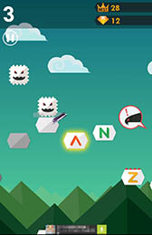 画像ギャラリー No.007のサムネイル画像 / 正確な一筆書きが要求されるユニークなアクションゲーム「黒マギ-黒猫の魔法使いマギの冒険-」を紹介する「(ほぼ)日刊スマホゲーム通信」第909回