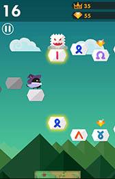 画像ギャラリー No.009のサムネイル画像 / 正確な一筆書きが要求されるユニークなアクションゲーム「黒マギ-黒猫の魔法使いマギの冒険-」を紹介する「(ほぼ)日刊スマホゲーム通信」第909回