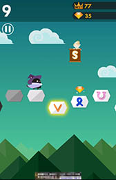 画像ギャラリー No.010のサムネイル画像 / 正確な一筆書きが要求されるユニークなアクションゲーム「黒マギ-黒猫の魔法使いマギの冒険-」を紹介する「(ほぼ)日刊スマホゲーム通信」第909回