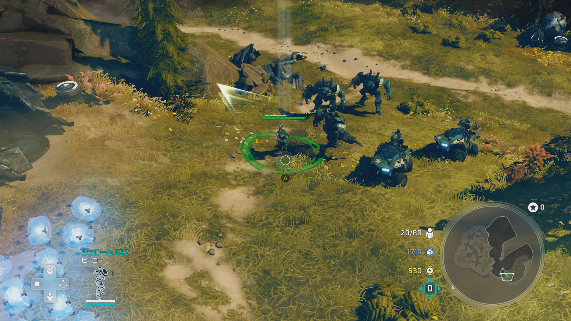 画像集 002 Halo の世界観を使ったrts Halo Wars 2 のプレイレポート 内政がカードゲーム になった新モード ブリッツ など ユニークな仕掛けが満載