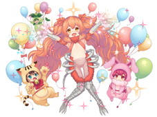 画像ギャラリー No.017のサムネイル画像 / 「モン娘☆は〜れむ」に「ウルトラ怪獣擬人化計画」のアギラやゼットンなどが登場