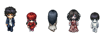 画像ギャラリー No.003のサムネイル画像 / AndAppで配信中のRPGツクールMV製ホラーADV「青鬼2016」に,映画「貞子vs伽椰子」コラボシナリオが追加