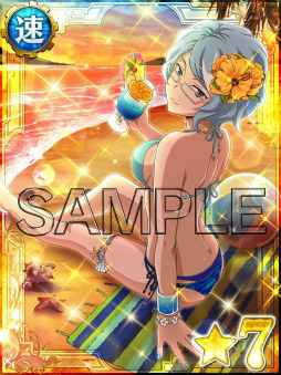 画像ギャラリー No.003のサムネイル画像 / 「ダンまち -クロス・イストリア-」,水着パネルガチャが8月1日スタート