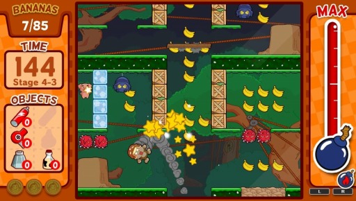 画像ギャラリー No.001のサムネイル画像 / サルを操りバナナを奪取するアクション「BABOON!」DL専売で配信開始