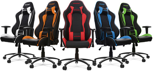 画像ギャラリー No.004のサムネイル画像 / レーシングシート風のゲーマー向けチェアを手がける「AKRacing」製品が国内発売。第1弾は革張りシートで5色のカラバリを用意