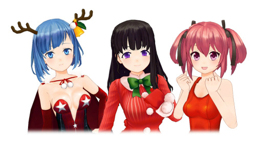 画像ギャラリー No.001のサムネイル画像 / 「ストライクガールズ」&「ガールズストライカー」クリスマス企画第2弾を実施