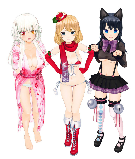 画像ギャラリー No.002のサムネイル画像 / 「ストライクガールズ」&「ガールズストライカー」クリスマス企画第2弾を実施