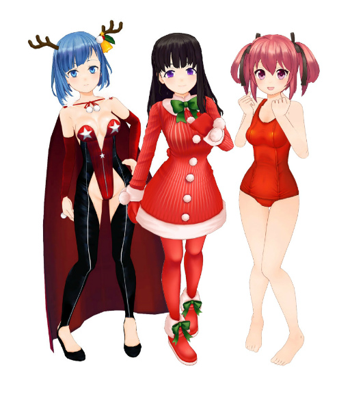 画像ギャラリー No.005のサムネイル画像 / 「ストライクガールズ」&「ガールズストライカー」クリスマス企画第2弾を実施