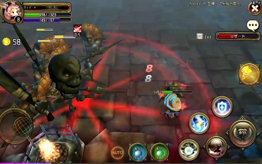 画像ギャラリー No.006のサムネイル画像 / ついにOBTがスタートした「クロノドラゴン」のプレイレポートを掲載。爽快感&やり込み要素バツグンのスマホ向けMOアクションRPG