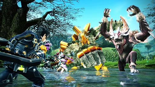 ���������꡼ No.004�Υ���ͥ������ / ��TGS 2015��PS4�ǡ�PSO2�פϴ��Ԥ��������������餫�������»���12ʬ�����̥������Ȥ�ĩ�������ץ�å������Ϥ�