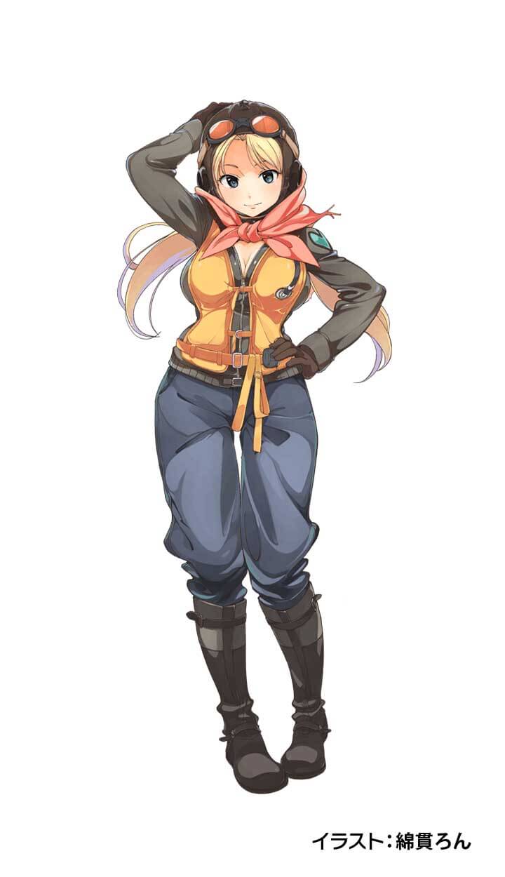 画像集/「編隊少女」βプレイヤーへのアンケートを実施。回答者には自分の所属軍のパイロットをプレゼント