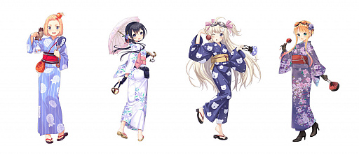 画像ギャラリー No.002のサムネイル画像 / 「編隊少女」浴衣姿の操縦士が登場する「お月見ドロボウ大騒動」が9月21日より開催