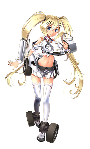 画像ギャラリー No.008のサムネイル画像 / DMMの新作「レーシング娘。」のオープンβテストが本日スタート。クルマの擬人化具合を自分の目で確かめよう