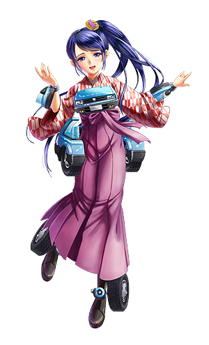 画像ギャラリー No.012のサムネイル画像 / DMMの新作「レーシング娘。」のオープンβテストが本日スタート。クルマの擬人化具合を自分の目で確かめよう