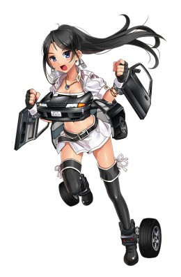 画像ギャラリー No.008のサムネイル画像 / 「レーシング娘。」新フォーム「牛角翼(LP400-AS)」と「王子青空(R32)」が追加