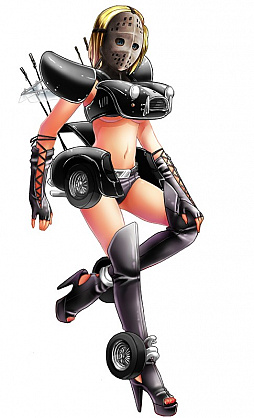 画像ギャラリー No.005のサムネイル画像 / 「レーシング娘。」イベント「BAKU走 DE フューチャー」を開催。全スロットを開放した新R娘も