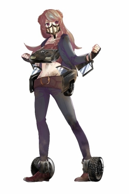 画像ギャラリー No.007のサムネイル画像 / 「レーシング娘。」イベント「BAKU走 DE フューチャー」を開催。全スロットを開放した新R娘も