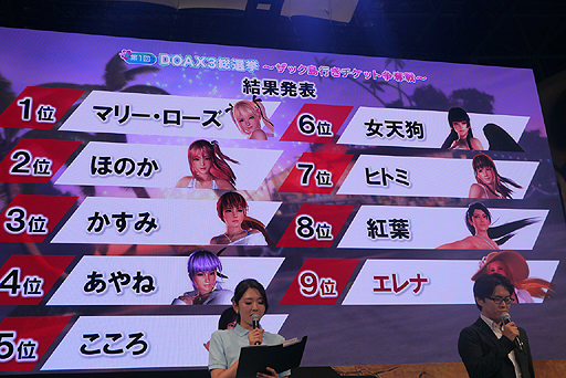 ꡼ No.019Υͥ / TGS 2015ϡDEAD OR ALIVE Xtreme 3פо줹9ͤꡪ PlayStation VRؤбȯɽ줿ơͤϤ