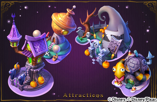 画像ギャラリー No.008のサムネイル画像 / 「ディズニー マジックキングダムズ」,ジャック・スケリントンたちが期間限定で登場