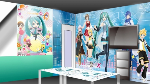 画像ギャラリー No.008のサムネイル画像 / 初音ミク仕様のカラオケルームがビッグエコー秋葉原駅前店に登場。11月27日から