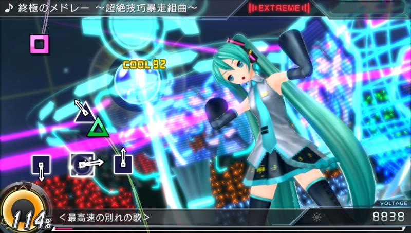 画像集 006 初音ミク Project Diva X 歴代の高難度曲ばかりを集めた 終極のメドレー モジュールを紹介 Extreme譜面の見どころ 攻略ポイントも 4gamer Net