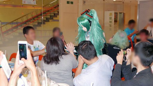 ミクナノー ミクナノーさんと林Pがコラボメニューを試食。「初音ミク -Project DIVA- X HD」×「スイーツパラダイス」コラボカフェレポート