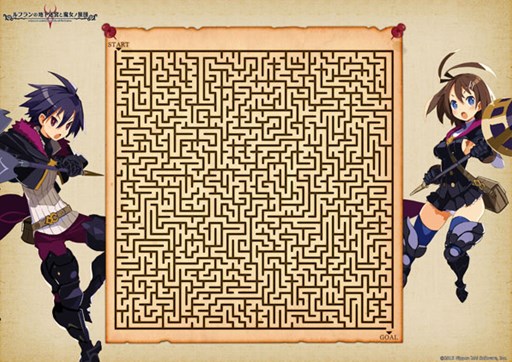 画像ギャラリー No.001のサムネイル画像 / 「ルフランの地下迷宮と魔女ノ旅団」,迷宮タイムアタックを開催