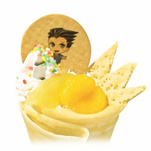 画像ギャラリー No.001のサムネイル画像 / 「逆転裁判」とマリオンクレープがコラボ。ヨドバシAKIBA店で10月7日にオープン