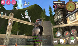 画像ギャラリー No.010のサムネイル画像 / ヤギや電子レンジになってファンタジー世界で大暴れ。「Goat Simulator MMO Simulator」を紹介する「(ほぼ)日刊スマホゲーム通信」第940回