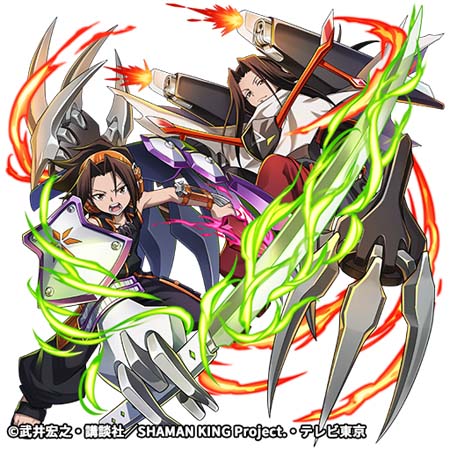 画像ギャラリー No.004のサムネイル画像 / 「逆転オセロニア」×TVアニメ「SHAMAN KING」コラボイベントがスタート。「葉&アンナ(A+)」の獲得チャンス