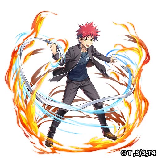 画像ギャラリー No.002のサムネイル画像 / 「逆転オセロニア」×TVアニメ「食戟のソーマ」コラボイベント開催中。ログインで「幸平創真(A+)」がもらえる