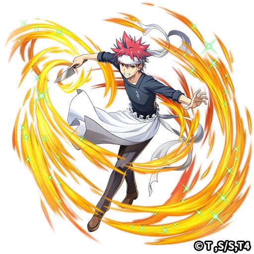 画像ギャラリー No.008のサムネイル画像 / 「逆転オセロニア」×TVアニメ「食戟のソーマ」コラボイベント開催中。ログインで「幸平創真(A+)」がもらえる