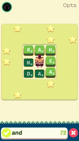 画像ギャラリー No.002のサムネイル画像 / アルファベットで英単語を作っていくパズルゲーム「Alphabear」を紹介する「（ほぼ）日刊スマホゲーム通信」第929回