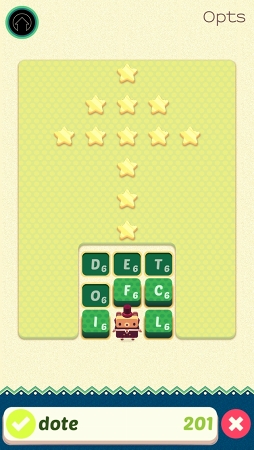 画像ギャラリー No.003のサムネイル画像 / アルファベットで英単語を作っていくパズルゲーム「Alphabear」を紹介する「（ほぼ）日刊スマホゲーム通信」第929回