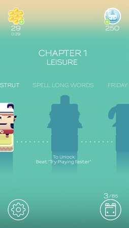 画像ギャラリー No.007のサムネイル画像 / アルファベットで英単語を作っていくパズルゲーム「Alphabear」を紹介する「（ほぼ）日刊スマホゲーム通信」第929回